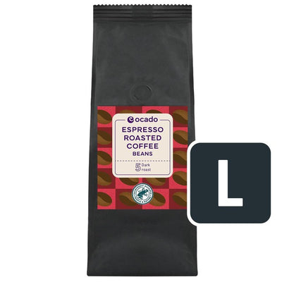 M&S Ocado Espresso Roasted Coffee Beans 1kg- Buy online at McGrocer