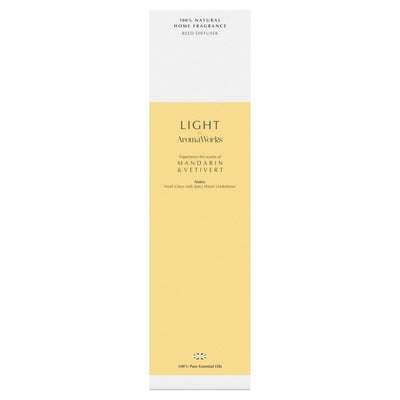 Wax Lyrical AromaWorks Schilfrohrdiffusor Mandarine & Vetiver 100ml