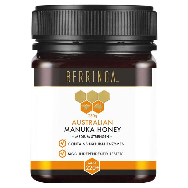 Berringa Manuka Honey MGO 220+ 250g - British product