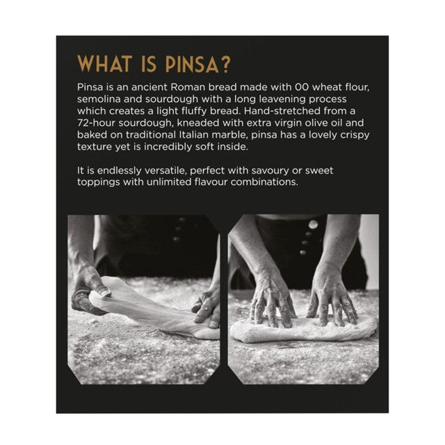 Dell'Ugo pinsa bread with truffle butter 220g - British product