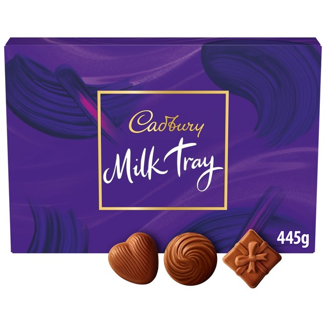 Cadbury Milk Tray assorted chocolate box 445g - British product