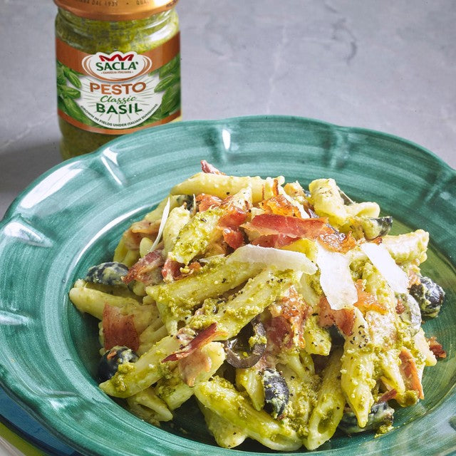 Sacla Classic Basil Pesto 190g (British brand)