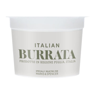 M&S M&S Italian Burrata Soft Cheese 150g- Buy online at McGrocer