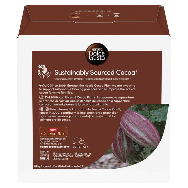 Nescafe Dolce Gusto Chococino 16 pods, imported from the UK