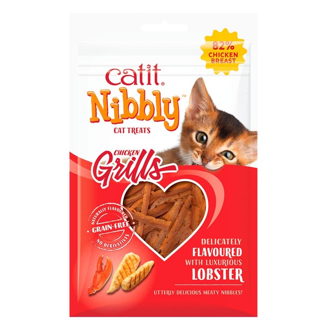 Catit chicken and lobster cat treats 30g - British product