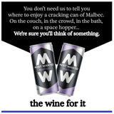 Most Wanted Malbec red wine can, British brand