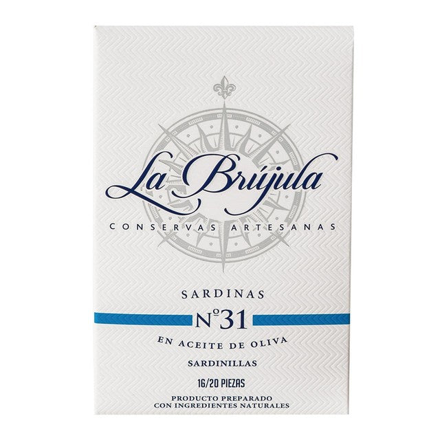 Brindisa Galician Small Sardines 115g - British product