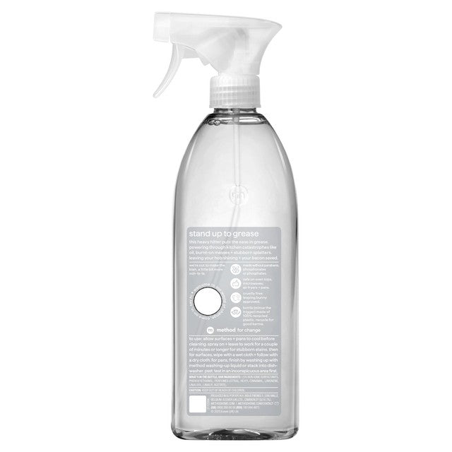 Method heavy duty oven and hob cleaner spray, UK version