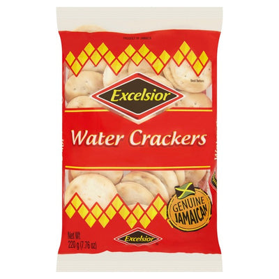 M&S Excelsior Water Crackers Biscuits 220g- Buy online at McGrocer