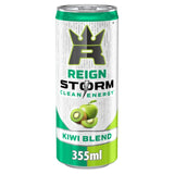 Reign Storm Kiwi Blend energy drink 355ml, imported from the UK