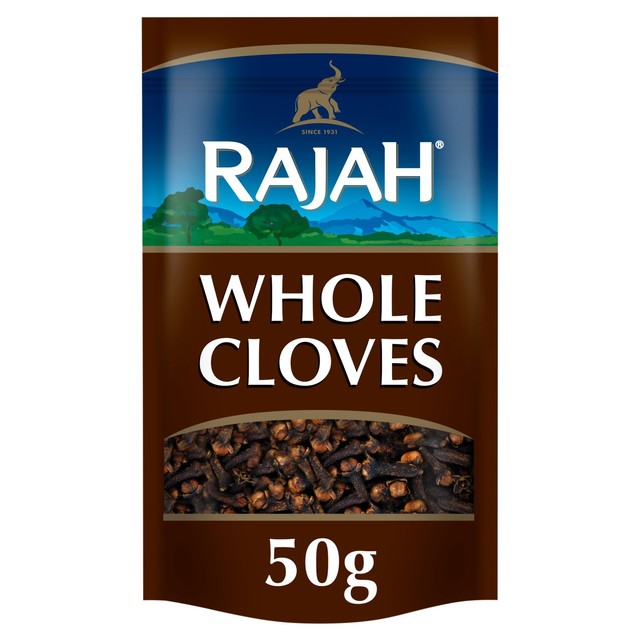Rajah whole cloves spice 50g, imported from the UK