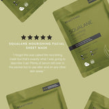 BeautyPro Squalane Nourishing Face Sheet Mask 30g - British product