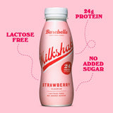 Barebells protein milkshake strawberry 330ml - British product