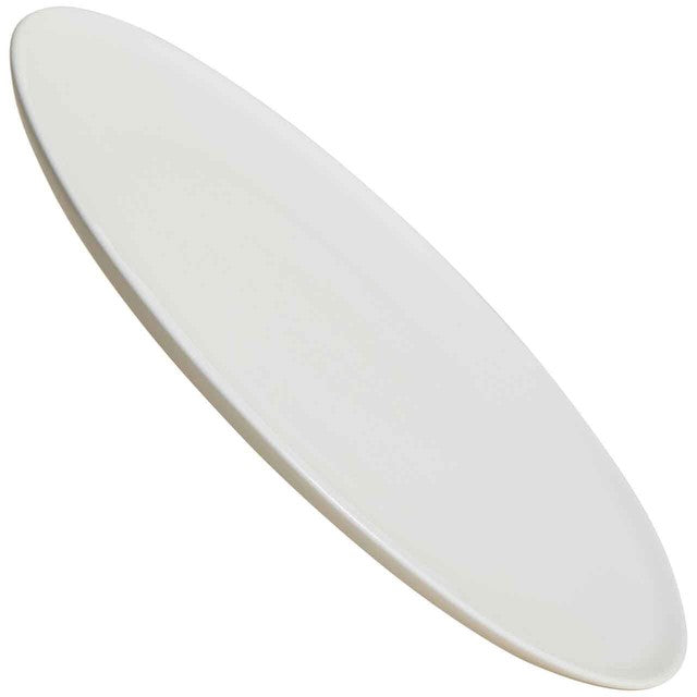 M&S straight sided china dinner plate white 27.5 cm (British brand)
