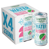 Cawston Press watermelon sparkling water can, UK version