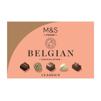 M&S M&S Belgian Chocolate Classics Assortment Box 194g- Buy online at McGrocer