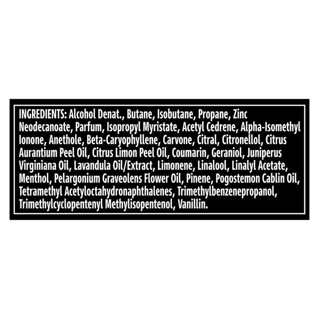 Lynx White Vetiver deodorant body spray 150ml, UK version