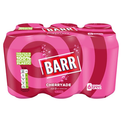 Barr Kirschlimonade Sprudelndes Erfrischungsgetränk 6 x 330ml
