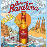 Estrella Damm Premium Lager Beer 660ml - British product