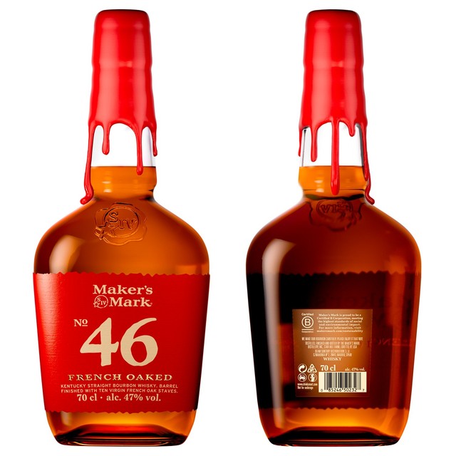Makers Mark 46 Bourbon Whisky 70cl, imported from the UK