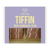 M&S Triple Chocolate Tiffin 4 x 55g, imported from the UK