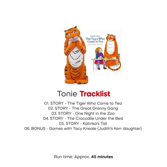 Tonies audio character The Tiger Who Came to Tea, UK version