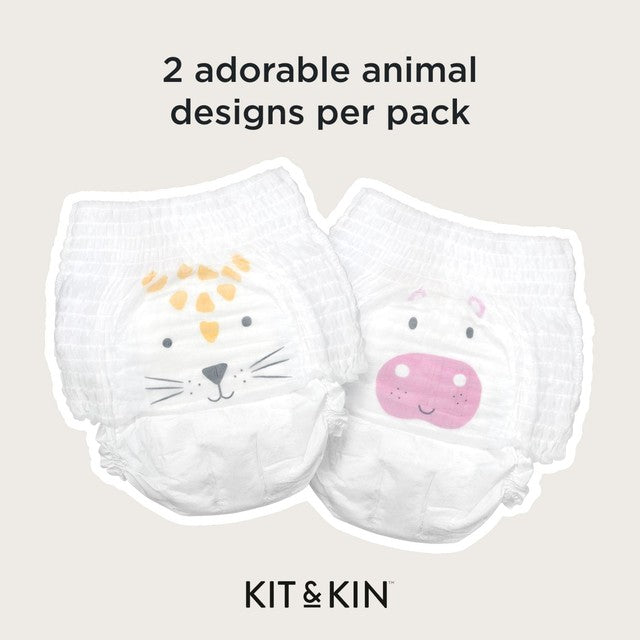Kit & Kin hypoallergenic nappy pants size 4 9-15kg, UK version