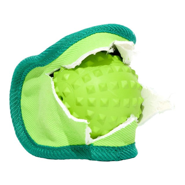 Bark Crufts dog toy Flyball Fletcher Rip & Reveal medium, UK version