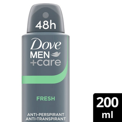M&S Dove Men+Care Fresh Anti-Perspirant Deodorant Aerosol 200ml- Buy online at McGrocer