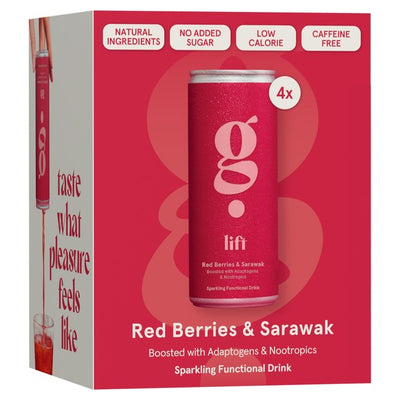 G Spot G Spot Lift rote Beeren Sarawak Pfeffer Sprudelwasser 250ml