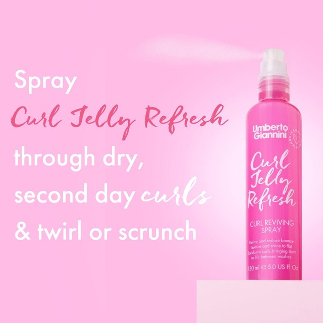 Umberto Giannini curl refreshing spray 150ml (British brand)