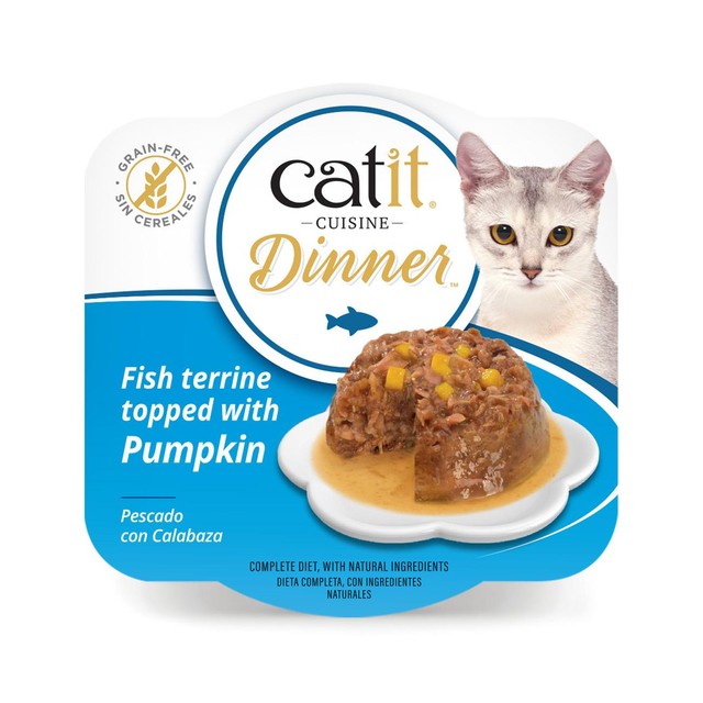 Catit grain-free wet cat food fish dinner variety pack, UK version
