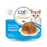 Catit grain-free wet cat food fish dinner variety pack, UK version