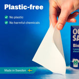 OceanSaver plastic free laundry sheets 30 washes, imported from the UK