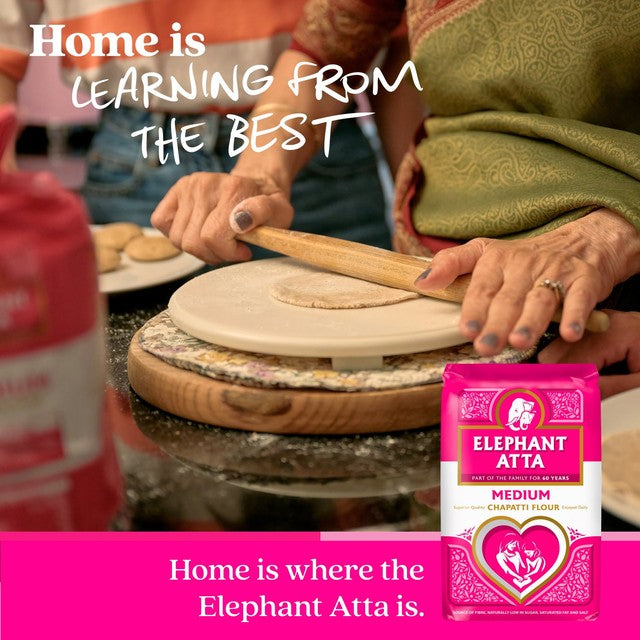 Elephant Atta Medium Chapatti Flour 10kg - British product