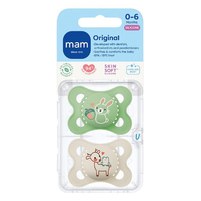 M&S MAM Original 0-6m Soother Baby Pacifier- Buy online at McGrocer