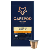 CafePod vanilla coffee pods 10 count - British product