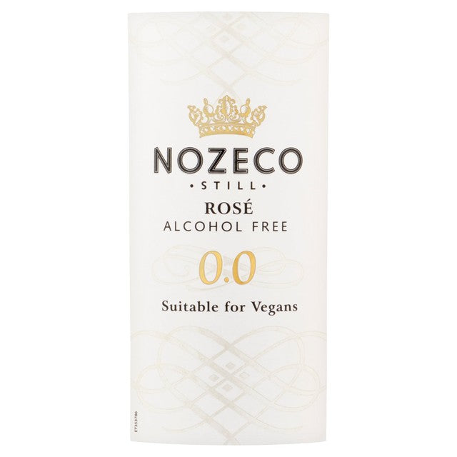 LES GRANDE alcohol-free still rosé wine 75cl, imported from the UK