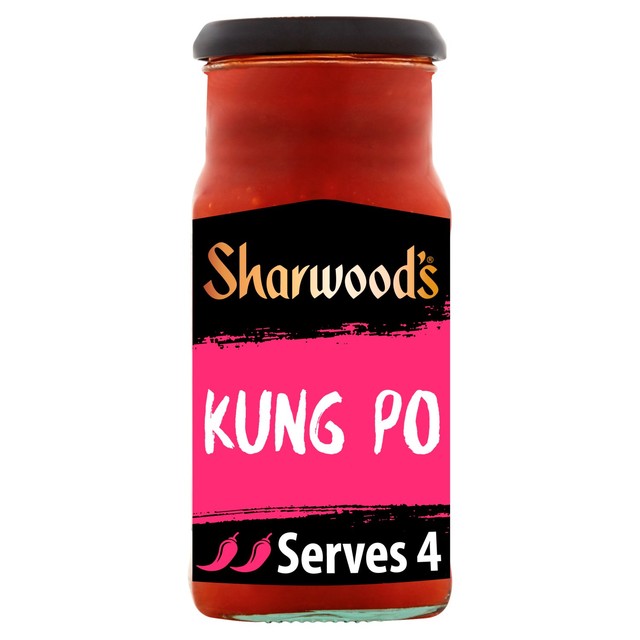Sharwood's Kung Po Sauce 425g, imported from the UK