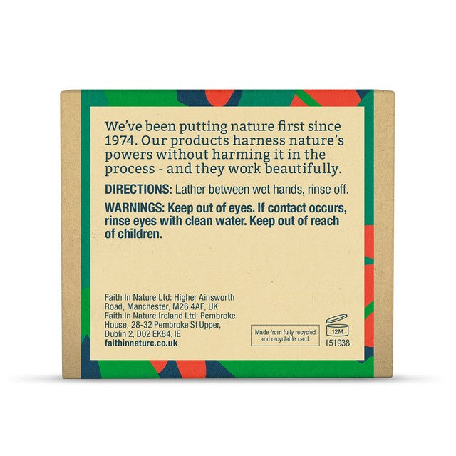 Faith in Nature Aloe Vera Soap Bar 100g - British product