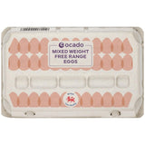 Ocado mixed weight free range eggs 15 pack, UK version