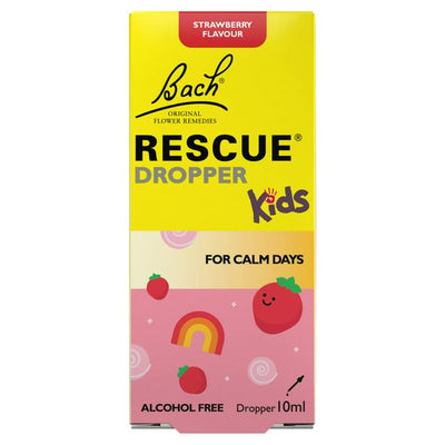Sainsburys Bach Rescue Dropper Kids Strawberry Flavour 10ml- Buy online at McGrocer