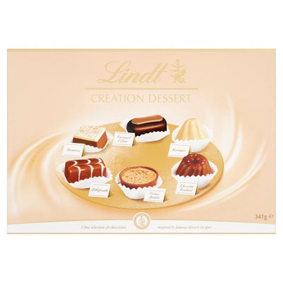 Lindt Creation Dessert Assortment Luxury Chocolate Box 341g