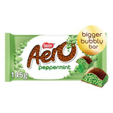 Aero Shaero Bubbly Peppermint Chocolate Sharing Bar 145g