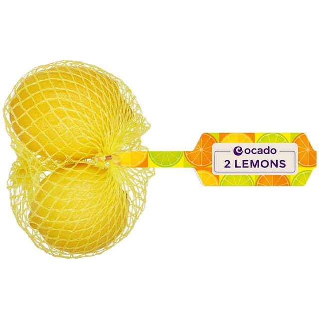 Ocado Lemons Twin Pack 2 units, imported from the UK