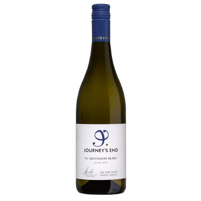 Journey's End Sauvignon Blanc V6 75cl bottle, UK version