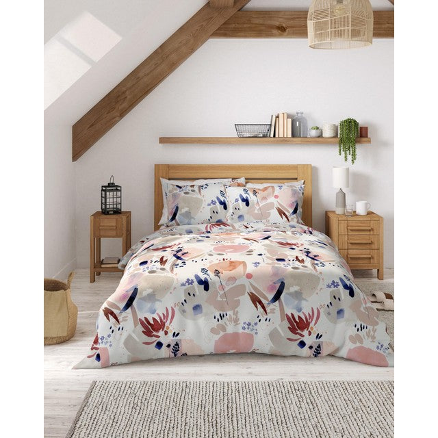M&S watercolour floral bedding set super king size - British product