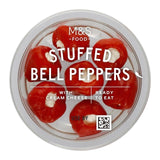 M&S bell peppers stuffed with cream cheese 120g, imported from the UK