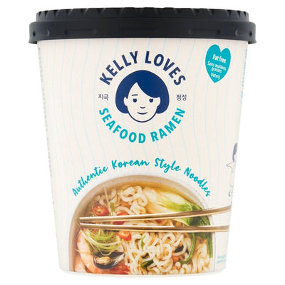 M&S Kelly Loves Korean Seafood Ramen Pot Noodles 168g- Buy online at McGrocer