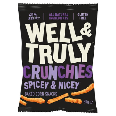 M&S Well & Truly Spicey & Nicey Crunchies Corn Snacks 30g- Buy online at McGrocer